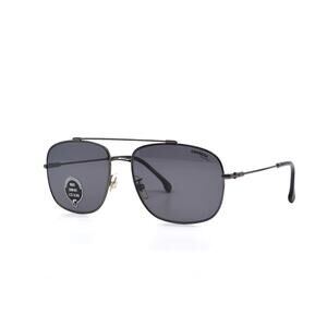 BRAND NEW CARRERA 182/F/S BLACK GREY POLARIZED AVIATOR SUNGLASSES